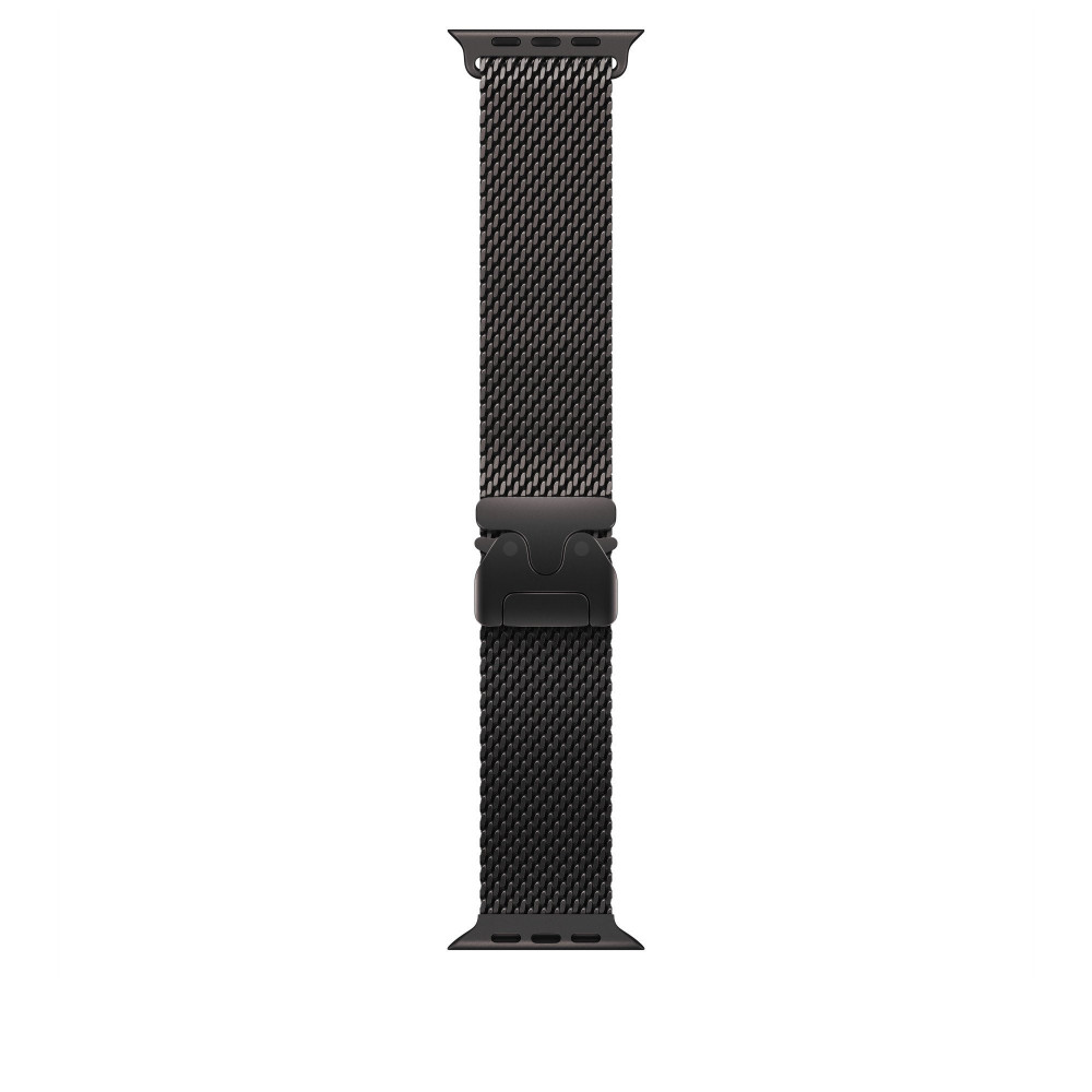 Титановий ремінець Apple для Apple Watch 49mm Milanese Loop Black Titanium - Size L (MXKH3) Титановий ремінець Apple для Apple Watch 49mm Milanese Loop Black Titanium - Size L (MXKH3)