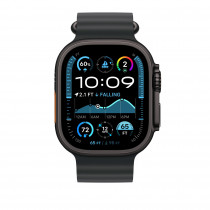 Ocean Band для Apple Watch 49mm Black Ocean Band - Black Titanium Finish (MYPD3)