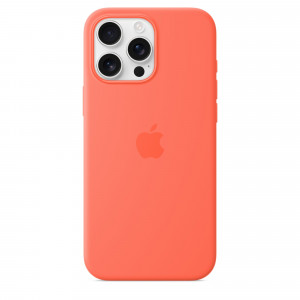 Чохол Apple iPhone 16 Pro Max Silicone Case with MagSafe Tangerine (MDGX4Z)