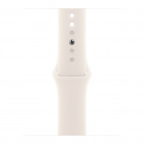 Apple Watch SE 2024 40mm (GPS+LTE) Starlight Aluminum Case with Starlight Sport Band - S/M (MXFY3/MXGJ3)