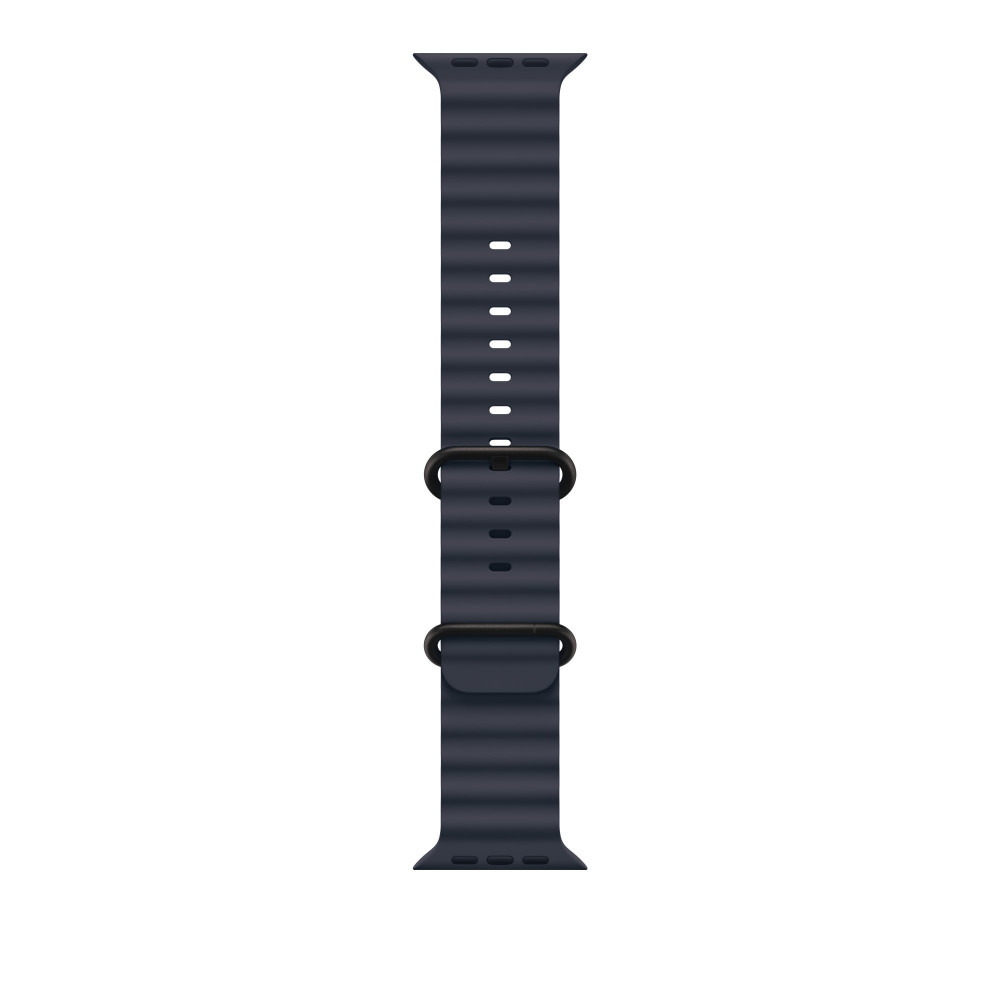 Ремінець Ocean Band для Apple Watch 49mm Navy Ocean Band - Black Titanium Finish (MYPA3) Ремінець Ocean Band для Apple Watch 49mm Navy Ocean Band - Black Titanium Finish (MYPA3)