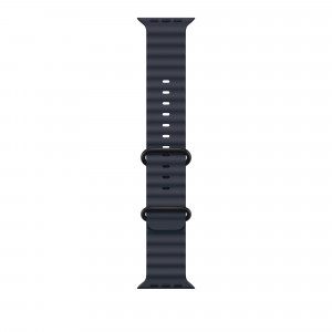 Ремешок Ocean Band для Apple Watch 49mm Navy Ocean Band - Black Titanium Finish (MYPA3)