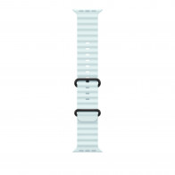 Ремешок Ocean Band для Apple Watch 49mm Ice Blue Ocean Band - Black Titanium Finish (MYP83)