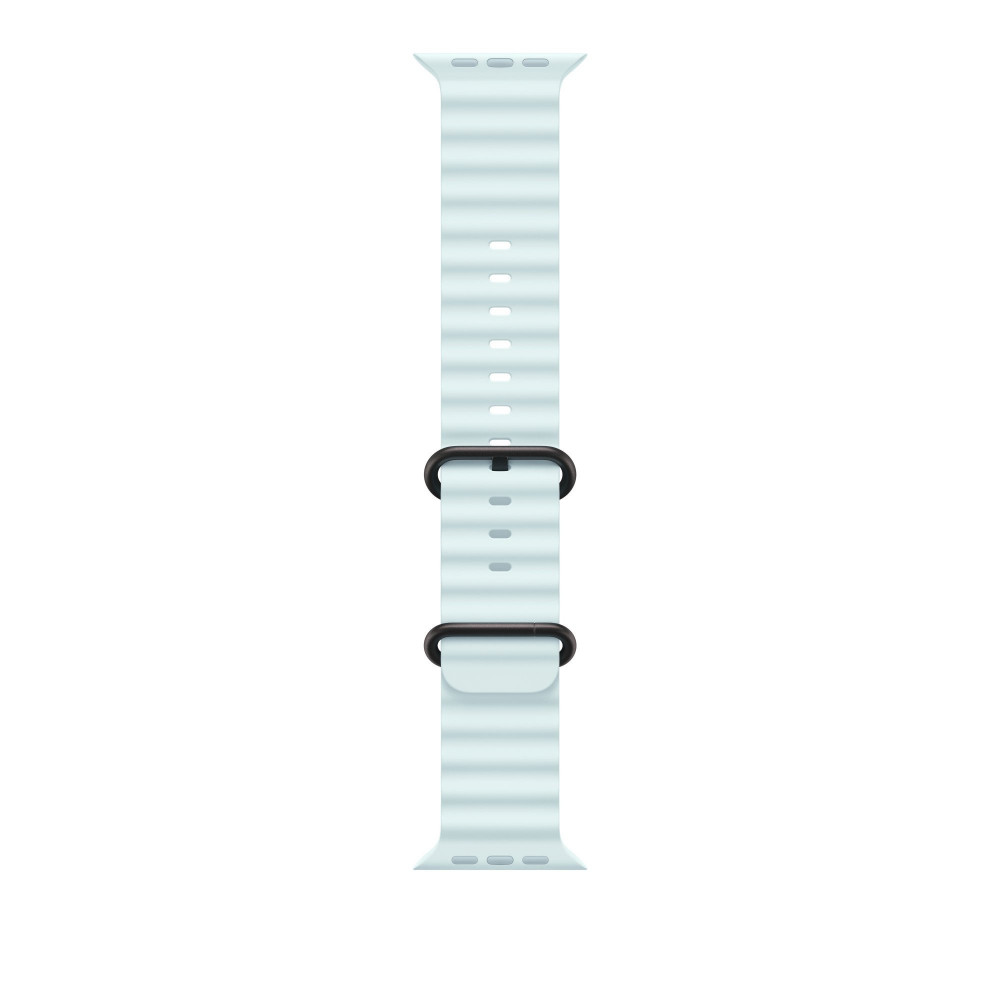 Ремінець Ocean Band для Apple Watch 49mm Ice Blue Ocean Band - Black Titanium Finish (MYP83) Ремінець Ocean Band для Apple Watch 49mm Ice Blue Ocean Band - Black Titanium Finish (MYP83)