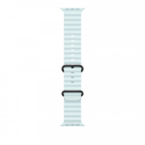 Ремешок Ocean Band для Apple Watch 49mm Ice Blue Ocean Band - Black Titanium Finish (MYP83)