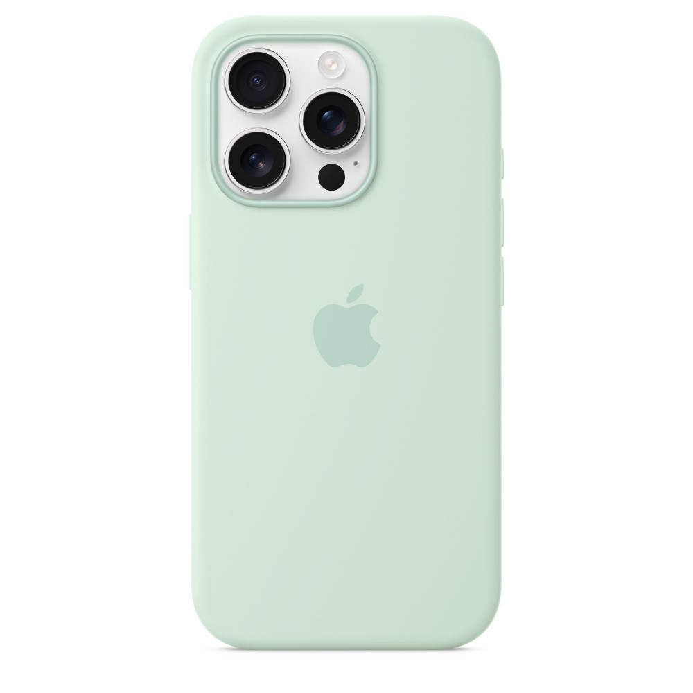 Чехол Apple iPhone 16 Pro Silicone Case with MagSafe Aquamarine (MDG04) Чехол Apple iPhone 16 Pro Silicone Case with MagSafe Aquamarine (MDG04)