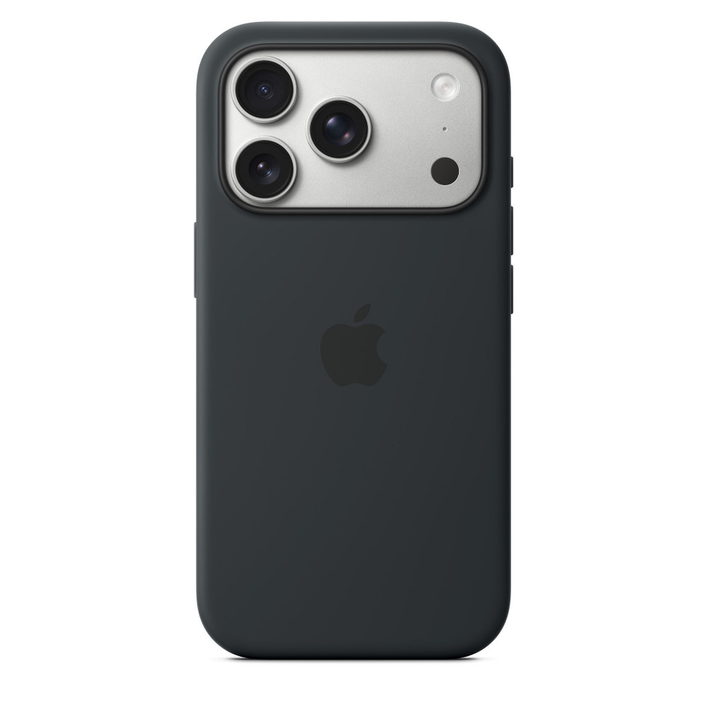 Чехол Apple iPhone 17 Pro Silicone Case with MagSafe Black (MGFK4) Чехол Apple iPhone 17 Pro Silicone Case with MagSafe Black (MGFK4)