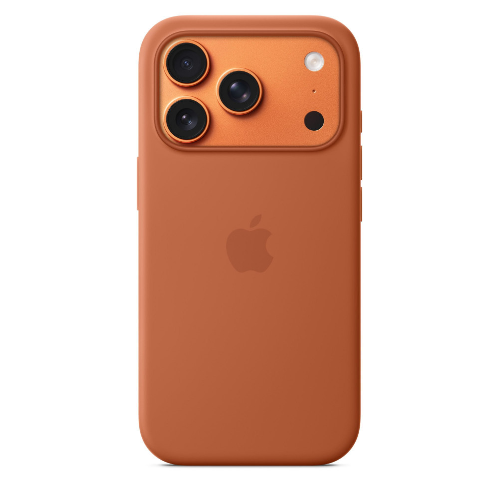 Чехол Apple iPhone 17 Pro Silicone Case with MagSafe Terra Cotta (MGFJ4) Чехол Apple iPhone 17 Pro Silicone Case with MagSafe Terra Cotta (MGFJ4)