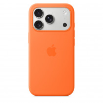 Чехол Apple iPhone 17 Pro Silicone Case with MagSafe Orange (MGFE4)