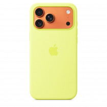 Чохол Apple iPhone 17 Pro Max Silicone Case with MagSafe Neon Yellow (MGFM4)