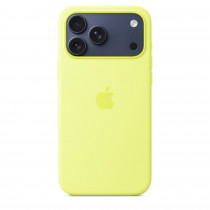 Чохол Apple iPhone 17 Pro Max Silicone Case with MagSafe Neon Yellow (MGFM4)