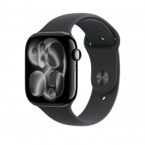 Ремешок для Apple Watch 46mm Sport Band Black - Size M/L (MXM43)