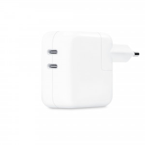 Зарядное устройство Apple 35W Dual USB-C Port Power Adapter (MW2K3)