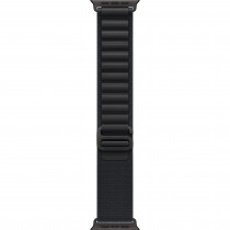 Apple Watch Ultra 3 49mm (GPS+LTE) Black Titanium Case with Black Alpine Loop - Medium (MF0V4)