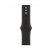 Ремешок для Apple Watch 42/44/45/49mm Sport Band Black - Size S/M (MXM23)