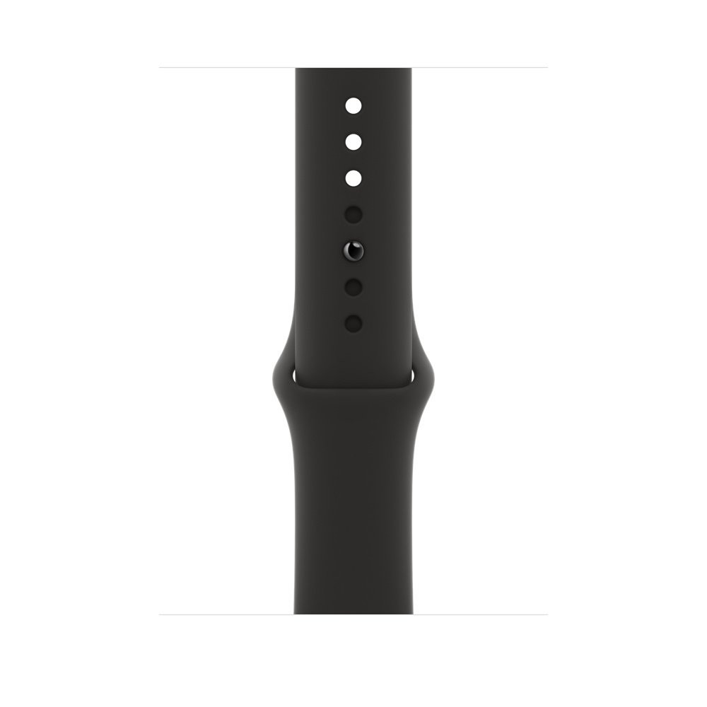 Ремінець для Apple Watch 42/44/45/49mm Sport Band Black - Size S/M (MXM23) Ремінець для Apple Watch 42/44/45/49mm Sport Band Black - Size S/M (MXM23)