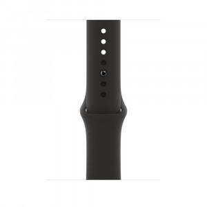 Ремешок для Apple Watch 42/44/45/49mm Sport Band Black - Size S/M (MXM23)