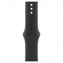 Apple Watch Series 11 46mm (GPS) Space Grey Aluminium Case with Black Sport Band - S/M (MEV04)