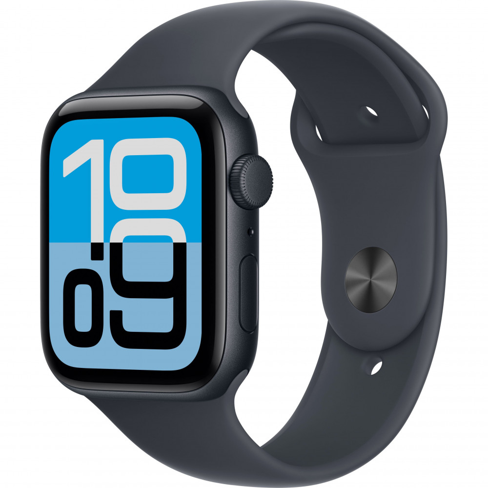 Apple Watch SE 3 44mm (GPS) Midnight Aluminium Case with Midnight Sport Band - S/M (MEHN4) Apple Watch SE 3 44mm (GPS) Midnight Aluminium Case with Midnight Sport Band - S/M (MEHN4)