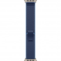 Apple Watch Ultra 3 49mm (GPS+LTE) Natural Titanium Case with Blue/Bright Blue Trail Loop - S/M (MEWR4)