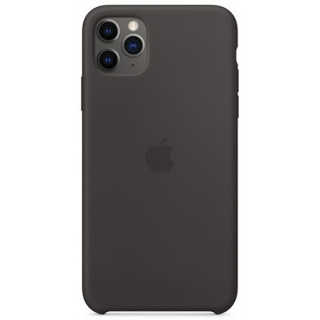 Чехол Apple iPhone 11 Pro Max Silicone Case Black (MX002)