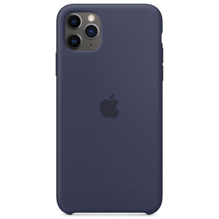 Чехол Apple iPhone 11 Pro Max Silicone Case Midnight Blue (MWYW2)