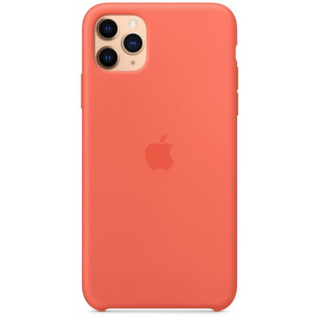 Чехол Apple iPhone 11 Pro Max Silicone Case Clementine (Orange) (MX022)